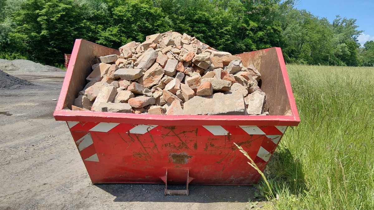 Richtig beladener Container – Beispiel 3